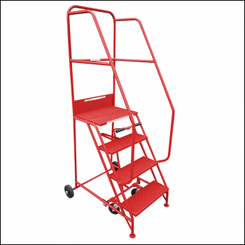 Sealey MSS04 Mobile Safety Steps 4-Tread