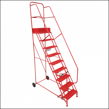Sealey MSS09 Mobile Safety Steps 9-Tread
