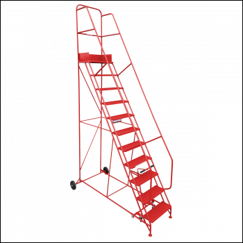 Sealey MSS11 Mobile Safety Steps 11-Tread