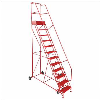 Sealey MSS12 Mobile Safety Steps 12-Tread