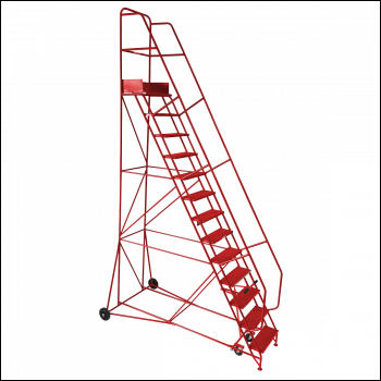 Sealey MSS13 Mobile Safety Steps 13-Tread