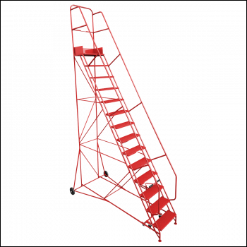 Sealey MSS14 Mobile Safety Steps 14-Tread