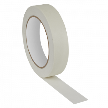 Sealey MTG24P General-Purpose Masking Tape 24mm x 50m 60°C
