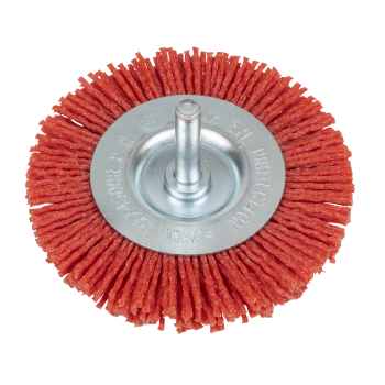Sealey NFBC75 75mm Nylon Filament Circular Brush with 6mm Shaft