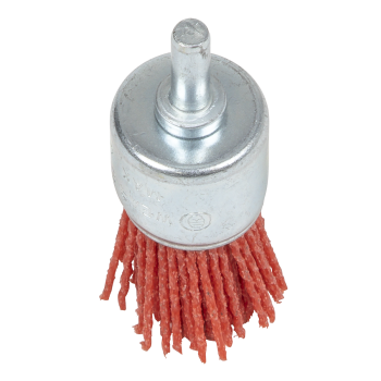Sealey NFBE25 25mm Nylon Filament End Brush with 6mm Shaft