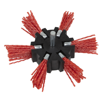 Sealey NFBS100 100mm Nylon Filament Strip Brush with 6mm Shaft