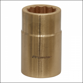 Sealey NS049 Premier Non-Sparking Socket 1/2 inch Sq Drive 16mm