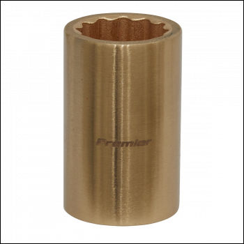 Sealey NS050 Premier Non-Sparking Socket 1/2 inch Sq Drive 17mm