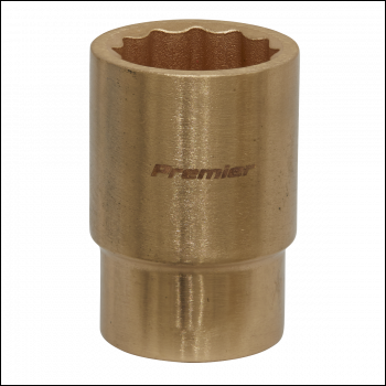 Sealey NS053 Premier Non-Sparking Socket 1/2 inch Sq Drive 20mm