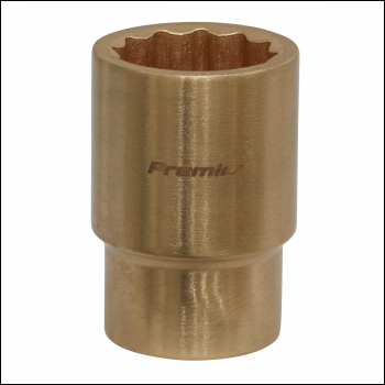 Sealey NS054 Premier Non-Sparking Socket 1/2 inch Sq Drive 21mm
