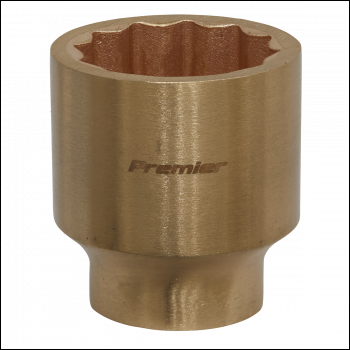 Sealey NS061 Premier Non-Sparking Socket 1/2 inch Sq Drive 30mm