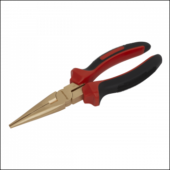 Sealey NS075 Premier Non-Sparking Long Nose Pliers 200mm