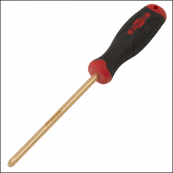 Sealey NS098 Screwdriver Phillips #3 x 150mm - Non-Sparking