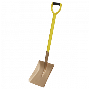 Sealey NS106 Premier Non-Sparking Square Shovel 240 x 418 x 990mm