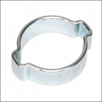 Sealey OCDE1518 Double Ear O-Clip 15-18mm - Pack of 25