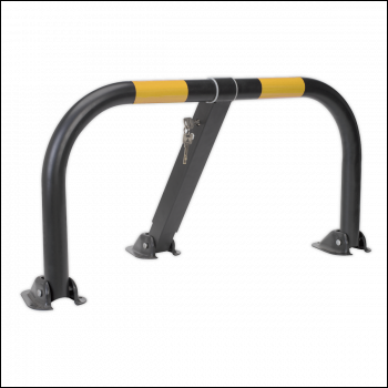 Sealey PB298 Triple Leg Parking Barrier with Integral Lock