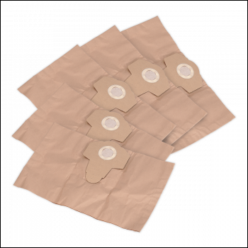 Sealey PC200PB5 Dust Collection Bag for PC200 Series - Pack of 5