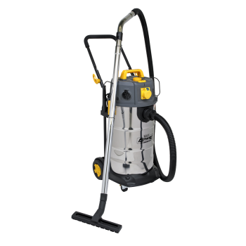 Sealey PC380M110V 38L M Class Dust-Free Vacuum Cleaner Wet & Dry Stainless Steel Drum 1100W/110V