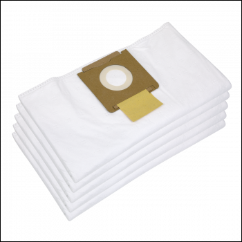 Sealey PC380MDB M Class Dust Bag - Pack of 5