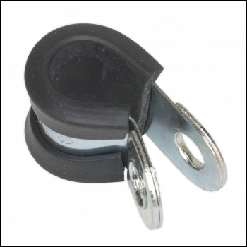 Sealey PCJ10 Rubber Lined P-Clip 10mm - Pack of 25
