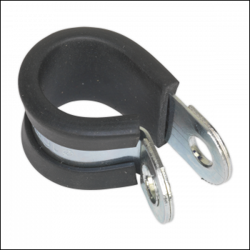 Sealey PCJ16 Rubber Lined P-Clip 16mm - Pack of 25