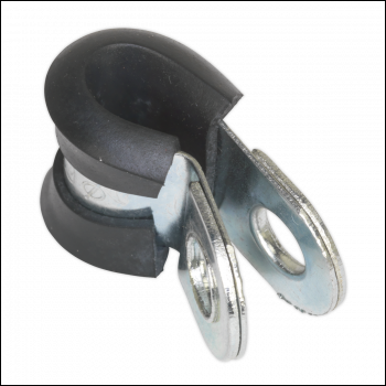Sealey PCJ6 Rubber Lined P-Clip 6mm - Pack of 25