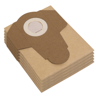 Sealey PCU04 Dust Collection Bag for PC300 Series - Pack of 5