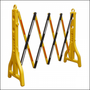 Sealey PFB2500 Plastic Folding Barrier 2500mm