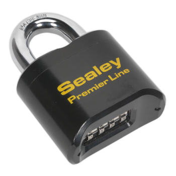 Sealey PL603 Premier™ Steel Body Combination Padlock 62mm