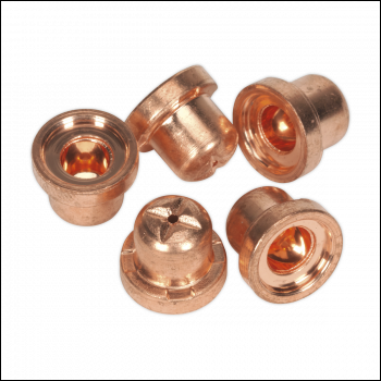 Sealey PP40E.N Short Low Power Nozzle for PP40E - Pack of 5
