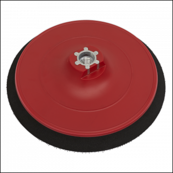 Sealey PTC/150VA/M14 148mm DA Backing Pad for Hook-and-Loop Discs M14 x 2mm