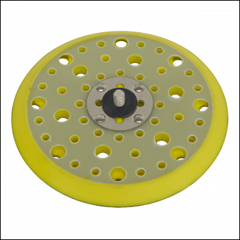 Sealey PTC150MH 150mm DA Dust-Free Multi-Hole Backing Pad for Hook-and-Loop Discs 5/16 inch UNF