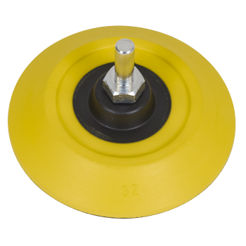 Sealey PTC75HLM 75mm Hook-and-Loop Backing Pad on 6mm Shaft