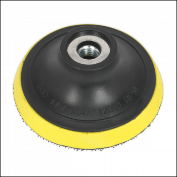 Sealey PTC75VM10 75mm Hook-and-Loop Backing Pad M10 x 1.5mm