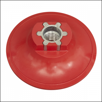 Sealey PTCBPV4 75mm Hook-and-Loop Backing Pad M14 x 2mm