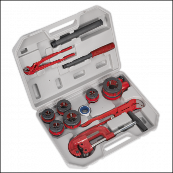 Sealey PTK993 Pipe Threading Kit 1/4 inch  - 1-1/4 inch BSPT