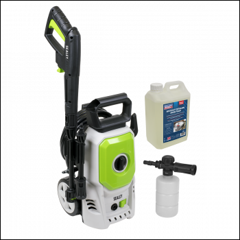Sealey PW1610COMBO Pressure Washer with Snow Foam 100bar 390L/hr