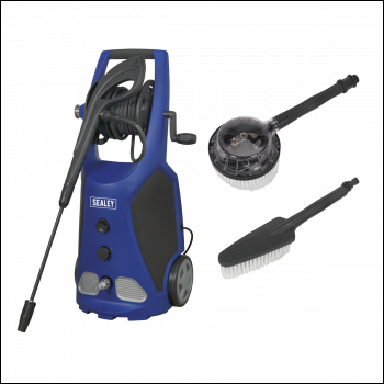 Sealey PW3500COMBO Professional Pressure Washer with Accessories 140bar