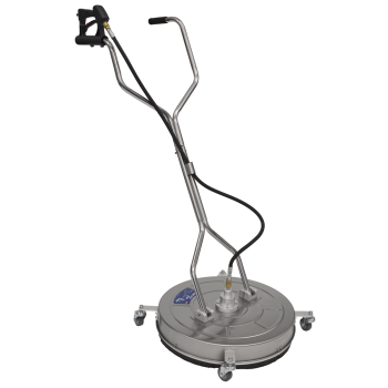 Sealey PWAK24 24 inch  Surface Cleaner with Dual Handle & Rotating Spray Bar - Stainless Steel