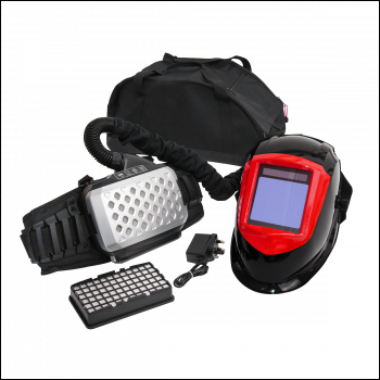 Sealey PWH615 Auto Darkening Welding Helmet with TH3 Powered Air Purifying Respirator (PAPR)