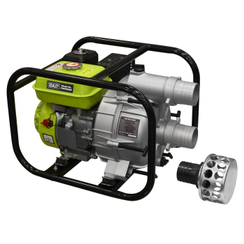 Sealey PWP80DW Petrol Powered Dirty Water Pump 80mm 6.15hp 4-Stroke Engine