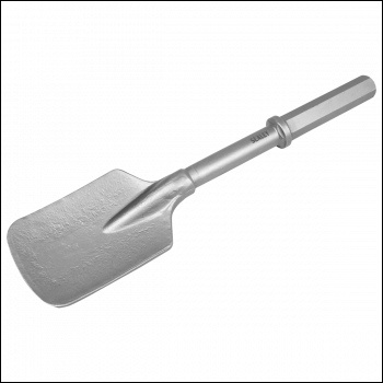 Sealey Q1CS Clay Spade 140 x 570mm - 1-1/4 inch Hex