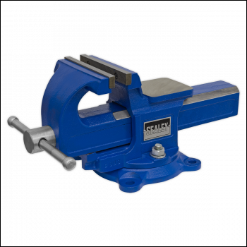 Sealey QAVE125 Quick Action SG Iron Vice with Swivel Base 125mm