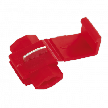 Sealey QSPR Quick Splice Connector Red Pack of 100