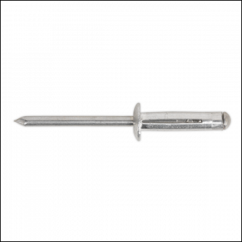 Sealey RB4823 Load Spreading Aluminium Standard Flange Rivet 4.8 x 23mm - Pack of 200