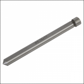 Sealey RBSP Worksafe® Short Straight Pin Pilot Rod 77mm