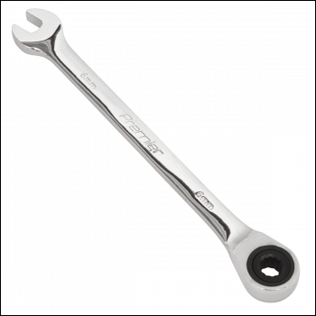 Sealey RCW06 Premier Combination Ratchet Spanner 6mm