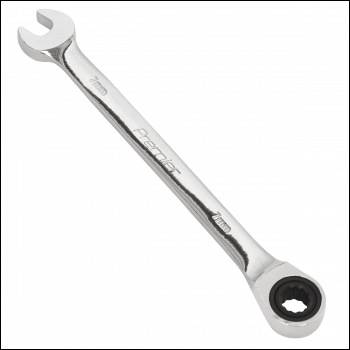 Sealey RCW07 Premier Combination Ratchet Spanner 7mm