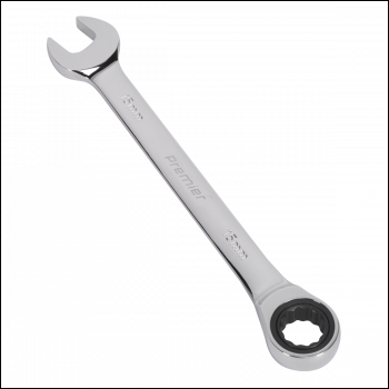 Sealey RCW15 Ratchet Combination Spanner 15mm