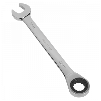 Sealey RCW22 Premier Combination Ratchet Spanner 22mm